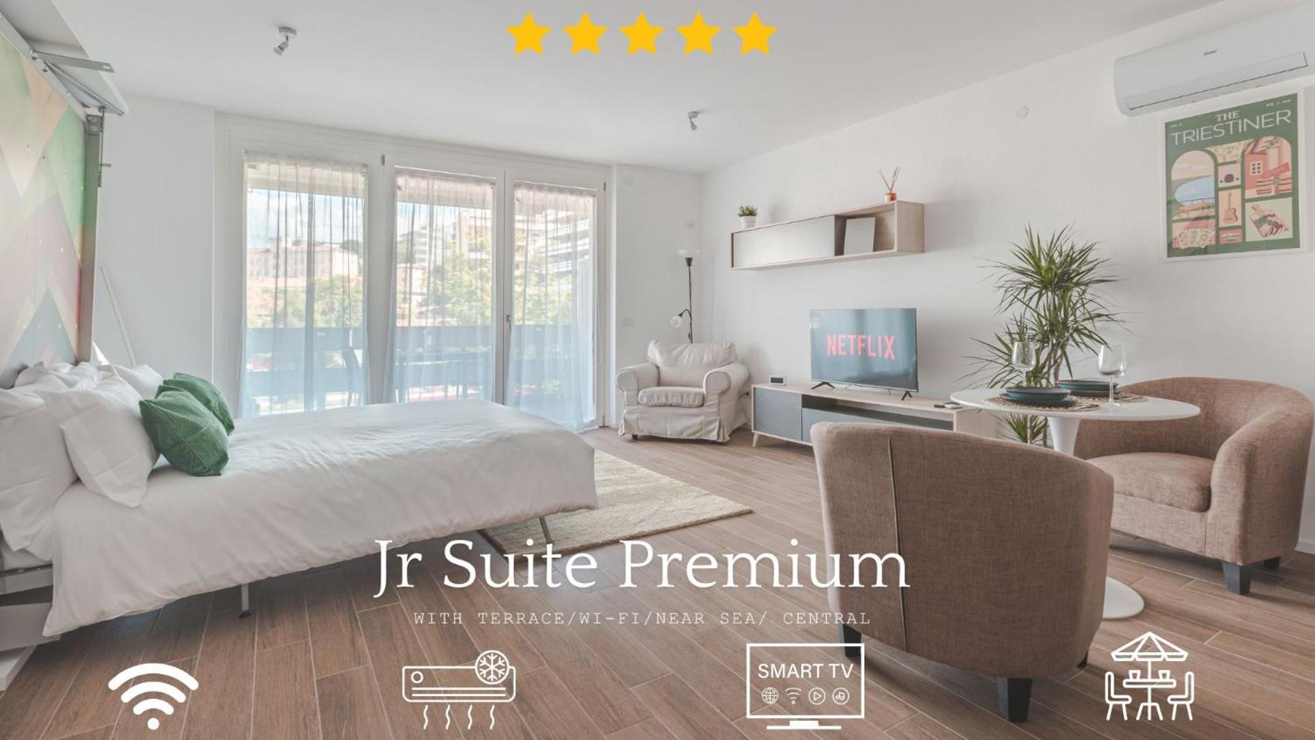 Jr Suite Premium - Terrace - Wi-Fi - Public Parking Triest Exterior foto